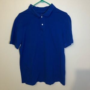 Blue Mens Polo Size M